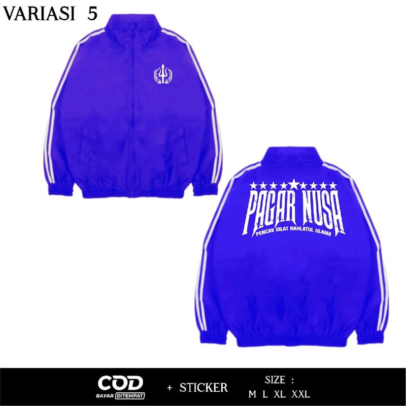 Tracktop Sablon//Bordir Pagar Nusa Pencak Silat Nahdlatul Ulama 4