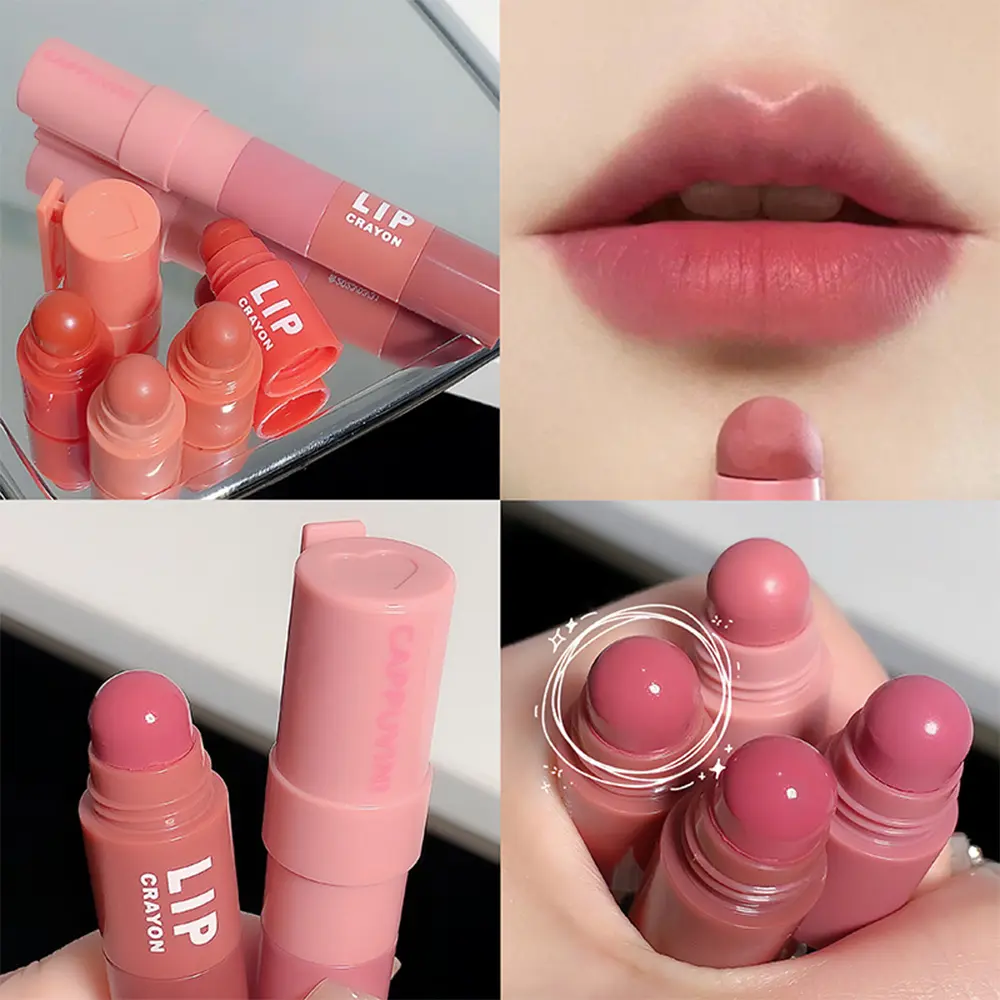 4pc/set Lipstick Girl Lipstick Long Lasting Matte Lip Makeup Tint Waterproof Lipstick