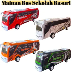 MURAH!!!(BISA COD)MAINAN BUS BASURI TELOLET MINI LT60/MAINAN BUS ADA MUSIK DAN LAMPU Toy
