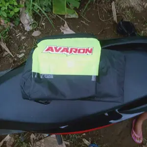 AVARON Sarung Motor Cover Penutup Motor BEAT, VARIO 125, VARIO 160, SCOOPY, PCX, NMAX, AEROX, MIO, FAZZIO, NEX, SUPRA X, REVO, SONIC, JUPITER, MX KING, CBR, R15, GSX, VIXION, NINJA Anti Air Waterproof / Pelindung Body Cover Motor Karet Motorcycle