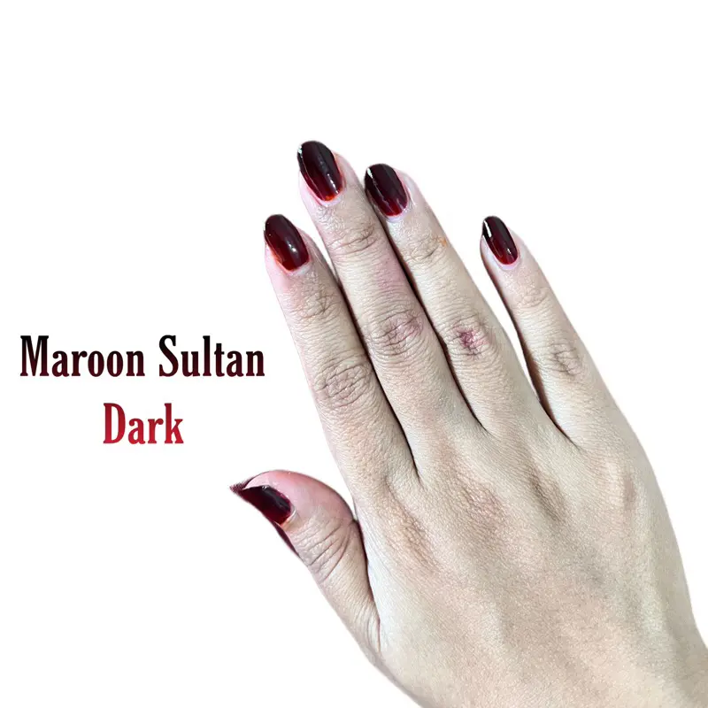Rahma Henna Glow Series / Maroon Sultan / red glow / glow series / innai / innai mahal 1
