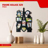 Gambar Pigura Bingkai Frame Foto Kolase Multi Photo XZ9 Dinding Plastik Kaca Putih Kayu dari Foyu Photo Kota Surabaya 4 Tokopedia
