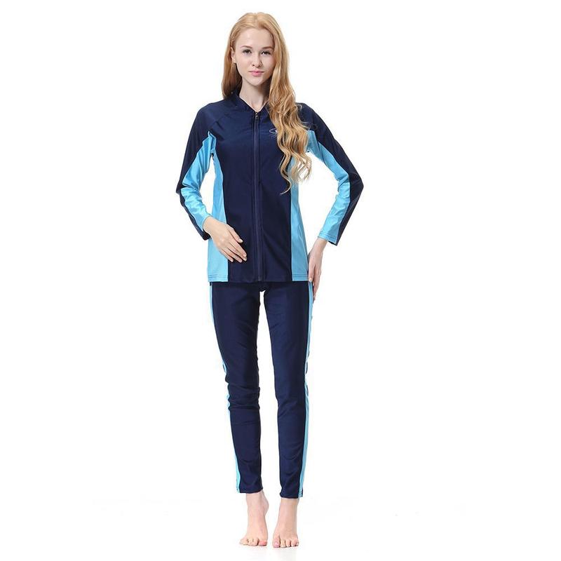 Product Introduction of New Muslim Three-Piece Swimsuit Middle East Swimsuit 4