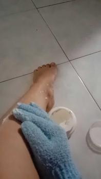 Product Review of svtn (1pcs) Sarung Tangan Mandi Scruber  - Sarung Tangan Bath Glove Exfoliating Bath scrub Gloves murah berkualitas from @**i 0