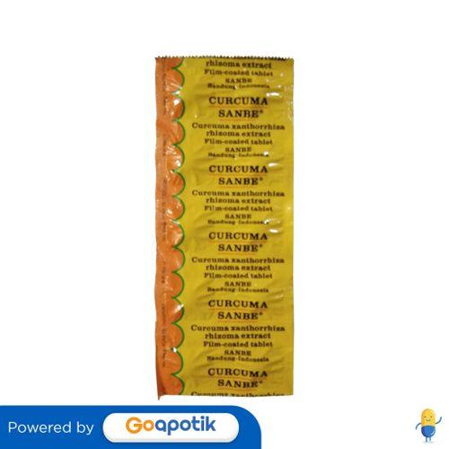 Gambar CURCUMA SANBE STRIP 10 TABLET dari Apotek Duta Farma 2 By GoA Kota Surabaya Tokopedia