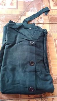 Product Review of gamis polos twil ori dress panjang busui tali samping Muslim Twill Kancing Cantik Karet Wudhu Kain Lembut Tebal Kerah Motif Wanita Rayon Katun Mewah Baju Maxi from U**u i**m A**y ** 2