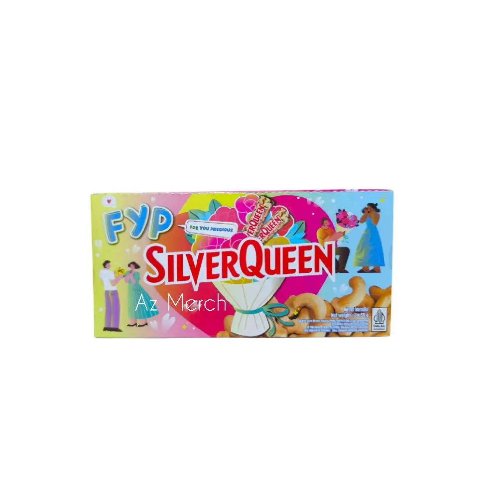 Silverqueen Cashew Special Pack Valentine isi 2x55gr - SQ VPACK