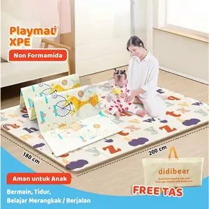 SPEEDS SNI  Playmat Bayi Karpet Lipat Playmate Matras Bayi 180x200cm Playmat Bayi Anak/Bayi Tikar Lipat Foam playmate playmate  kursi playmate  180x200  tebal