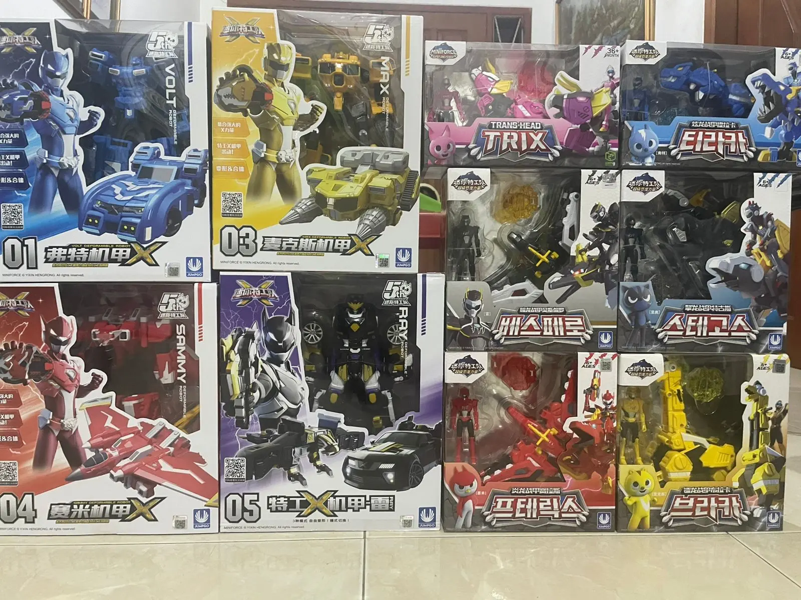 Robot Dinozord Mainan Robot Dino Mainan Robot Transformer Mainan Robot Deformation MegaZord Dino Zord