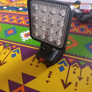 Lampu LED untuk Baterai Makita 4Inch Lampu Sorot Portabel Outdoor Kerja Memancing Alat Darurat Tangan Lampu