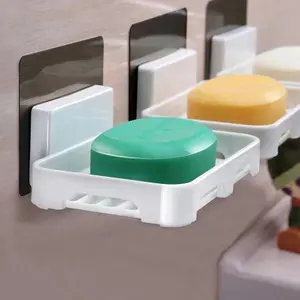 Tempat Sabun Batang Tempel Dinding Tanpa Paku / Rak Tempel Gantung Kamar Mandi / Soap Rack