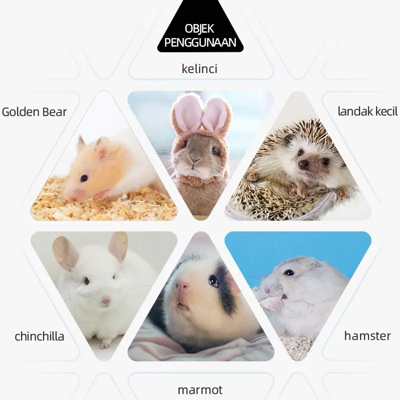 Botol Minum Kucing Kelinci 80ml Botol Air Hamster Portabel Tempat Minum Botol GANTUNG PET DRINKING BOTTLE 4