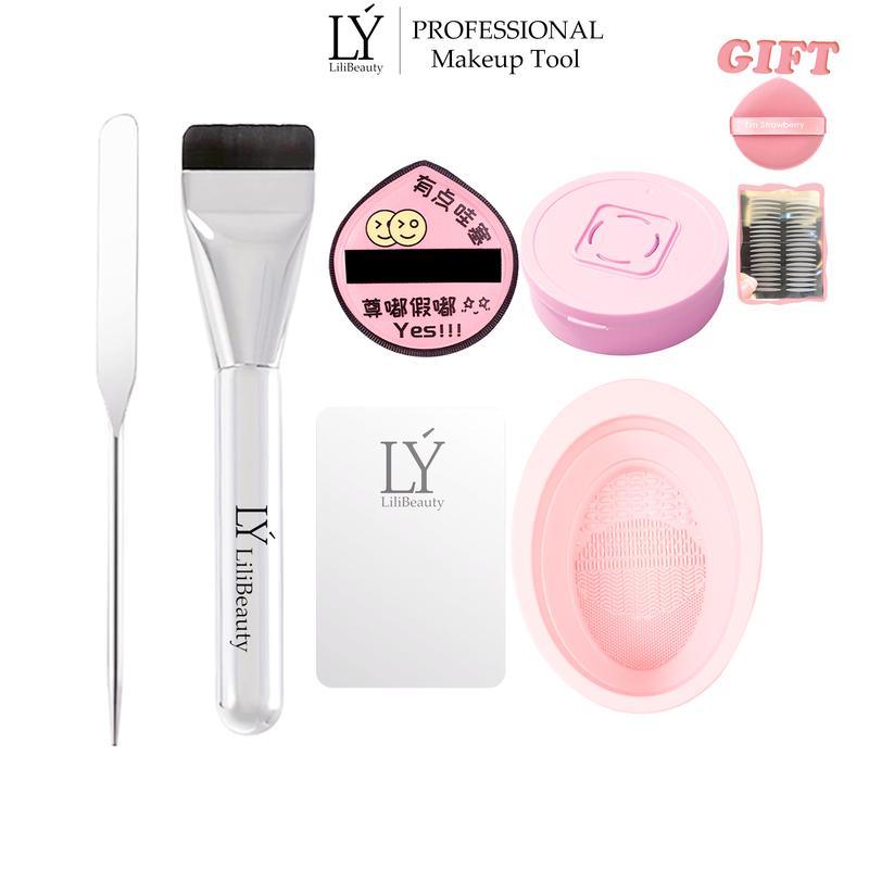 Cọ Trang Điểm, Siêu Mỏng, Dụng Cụ Trang Điểm Kem Nền PTFDS05, LiliBeauty