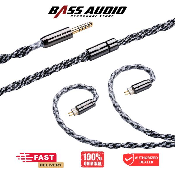 Gambar Yongse Venom High Purity 4 Strand 6N Silver-plated Crystal Copper Earphones IEM In Ear Monitor Upgrade Cable - 3.5mm - 2 Pin dari Bass Audio Official Kota Bandung Tokopedia