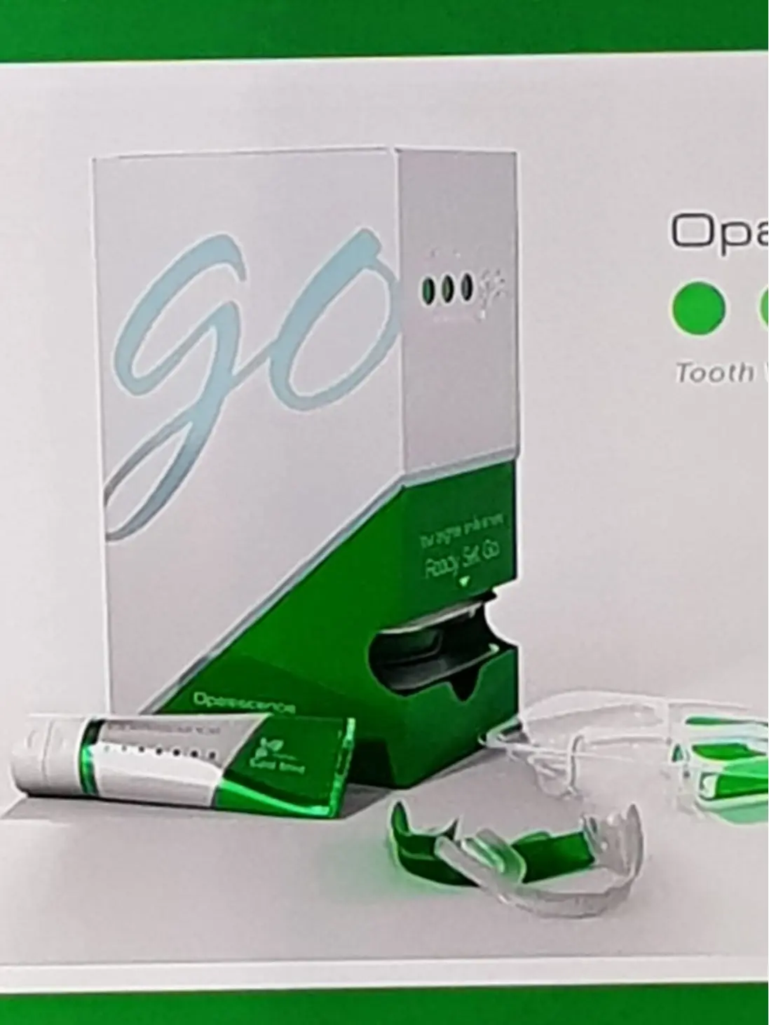 Opalescence Go Teeth Whitening Trays - Molar-to-Molar Coverage, 6% Hydrogen Peroxide, Mint Flavor