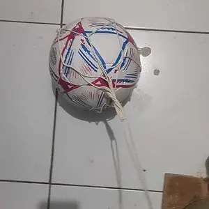 bola futsal Size 4 Bahan PU Kilap Murah COD Pompa Outdoor Kaki Ball
