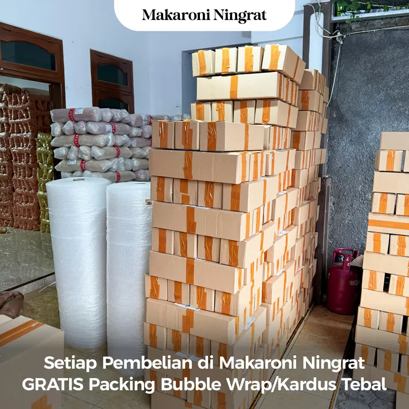Basreng Cikruh 250gr Ningrat Pedas Gurih & Pedas Daun Jeruk Food Snack Camilan Pedas Halal Crispy 3