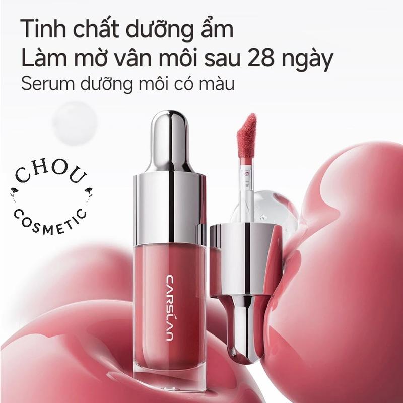 Son tint dưỡng ẩm, Serum môi, Son kem lì CARSLAN nuôi dưỡng giảm nếp nhăn chăm…