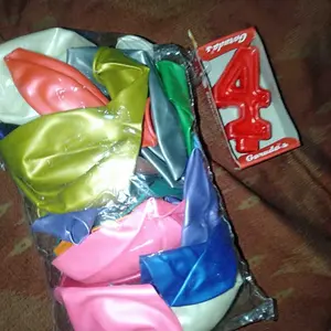 Balon Latex Metalik Mix Tebal 30 pcs ulang tahun