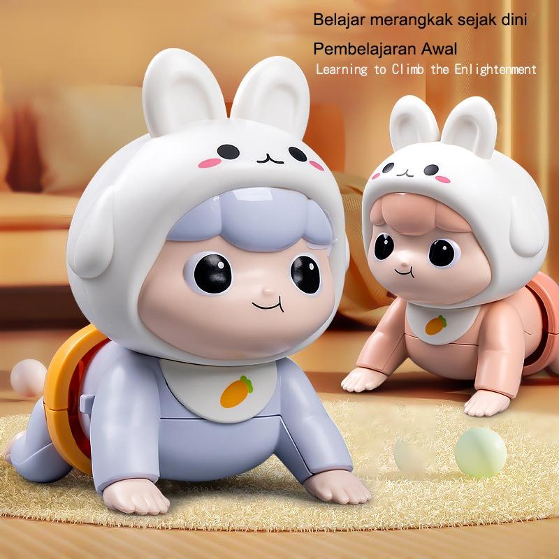 Mainan Bayi Merangkak boneka merangkak Mainan Bayi crawling doll