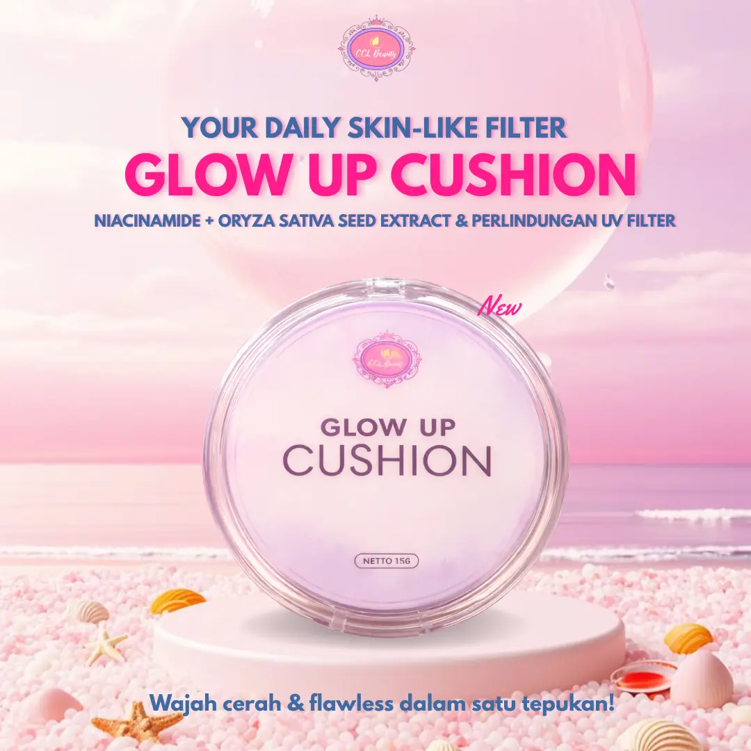[READY STOCK] GLOW UP CUSHION by CCL Beauty Official
