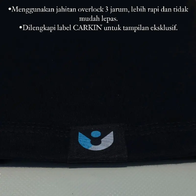 Kaos CARKIN Corrupt Cat Basic Hitam,Putih, Distro Lembut - Model Unisex,Wanita,Pria,Tangan pendek,Nyaman Katun T-Shirt,Cotton Combed 24s premium 5