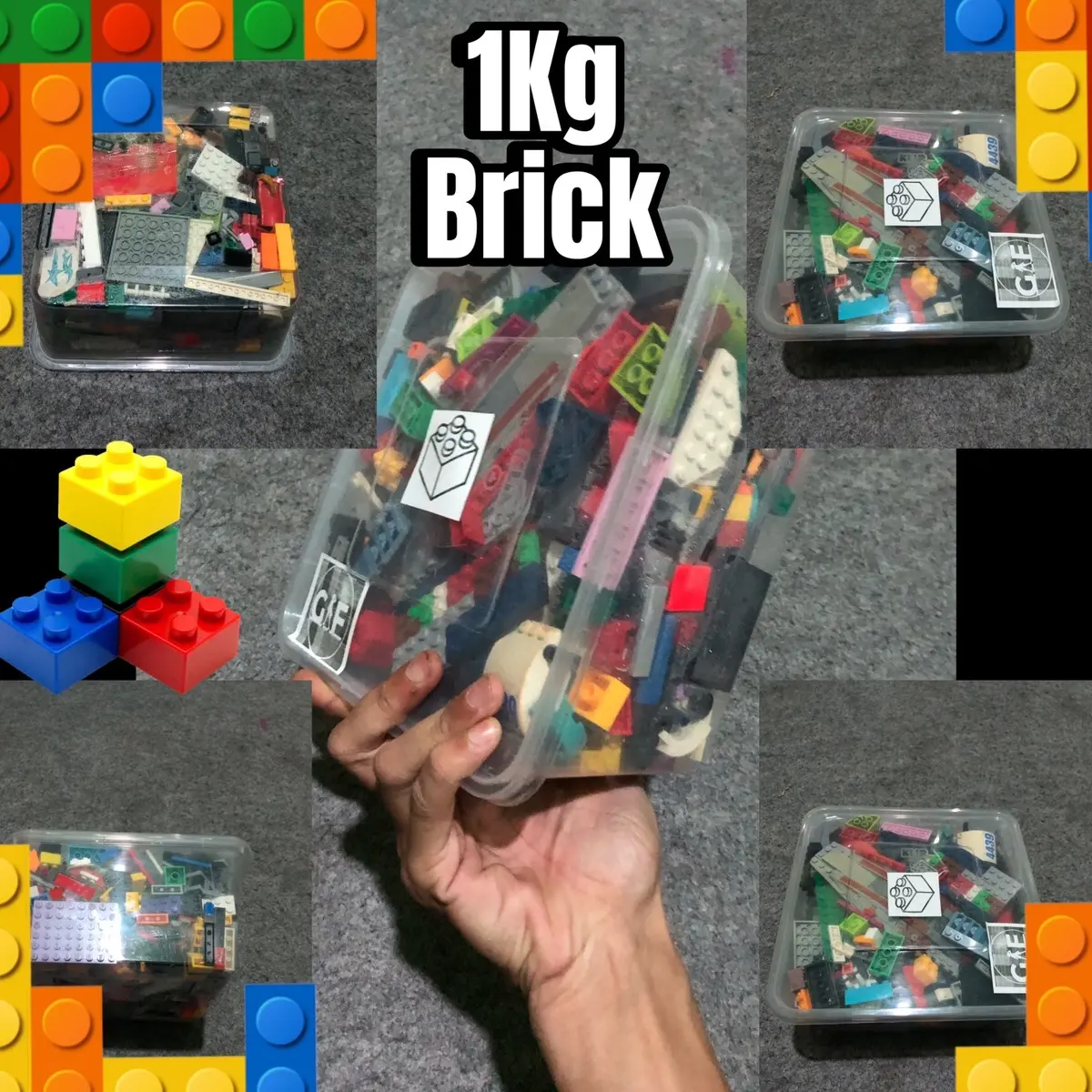Brick kiloan 1 kilo isi banyak