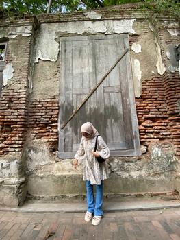 Product Review of DYANDRA TUNIK | tunik motif | blouse tunik | atasan tunik motif floral | moutfit from w**y 1