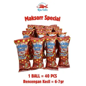 [RENTENGAN KECIL] Makaroni Maksorr 40 Pcs Special Cap Ikan Tawes