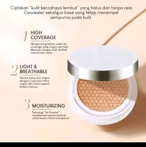 BB Serum Cushion 5131/9009 Cushion Waterproof Long Lasting Concealer Foundation Wajah SM