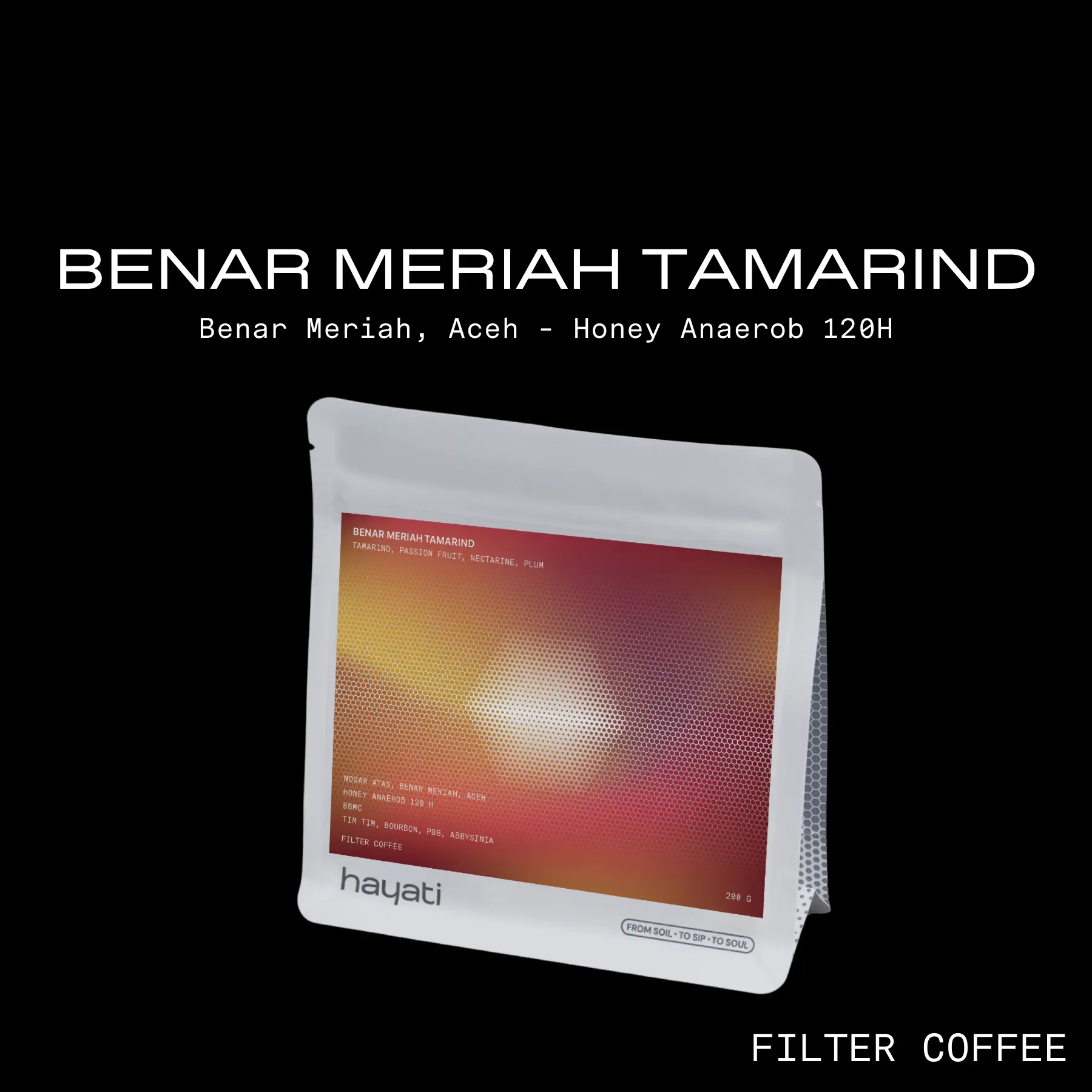 BENER MERIAH TAMARIND |  INNOVATION LOT | SPECIALTY FILTER COFFEE