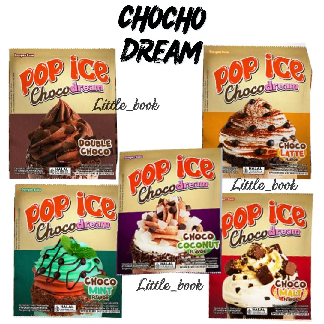 POP ICE Renceng (Forisa) Instan Cokelat Instan |POP ICE MATCHA