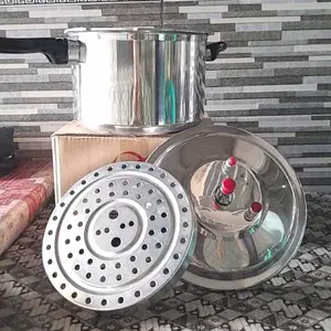 Roomsy 90Kpa Panci Presto Alumunium Serbaguna Anti Lengket Panci Presto With Steamer 4L-16L