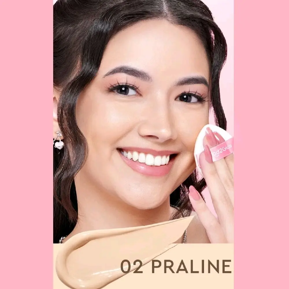 02 praline kemasan pink matte