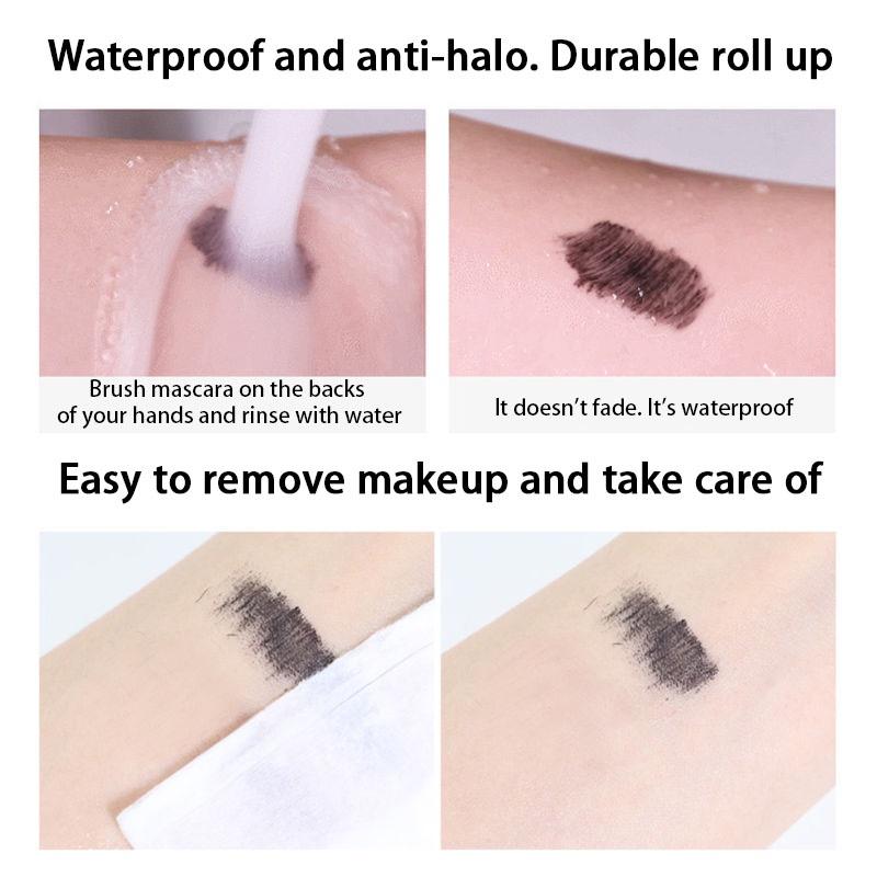 【COD】 Mascara Waterproof Natural Curl Spiral Brush Head Kuas Penebal Bulu Mata Mascara Mini Maskara Long Lasting Eye Makeup-CH 7