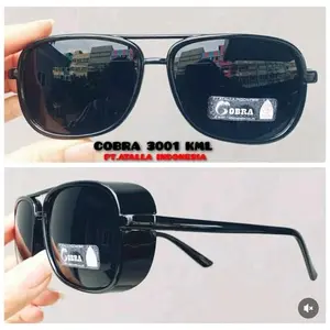 Kacamata Las Hitam Pekat Super Gelap 80% Gelap Khusus untuk Las