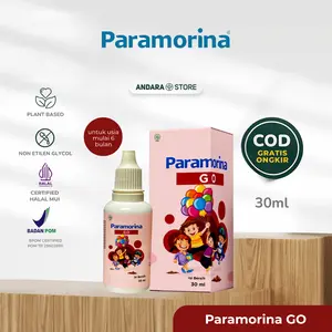 Paramorina GO (Drop AG) | Vitamin Anak Tulang, Gigi, Daya Tahan Tubuh | Untuk 6 bulan ke atas | Kemasan dan Formula Baru