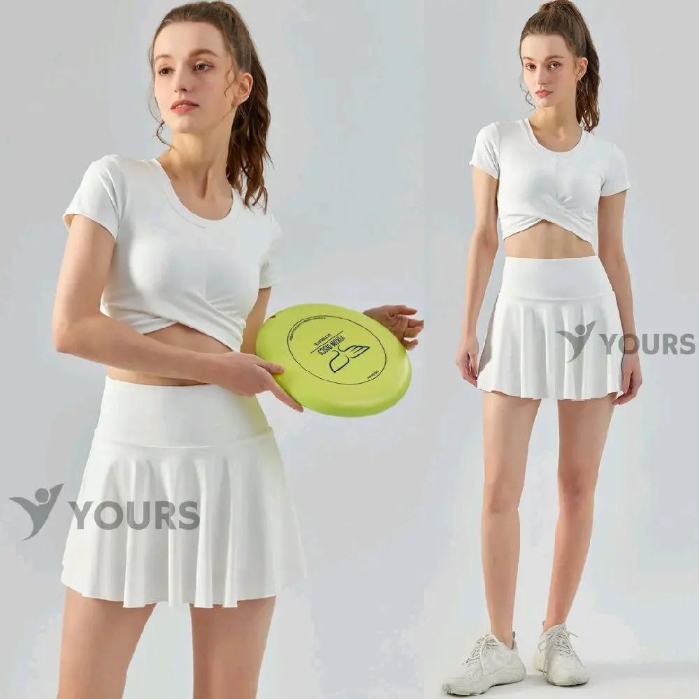 YOURS Setelan Baju Olahraga Senam Tenis Yoga Golf Wanita