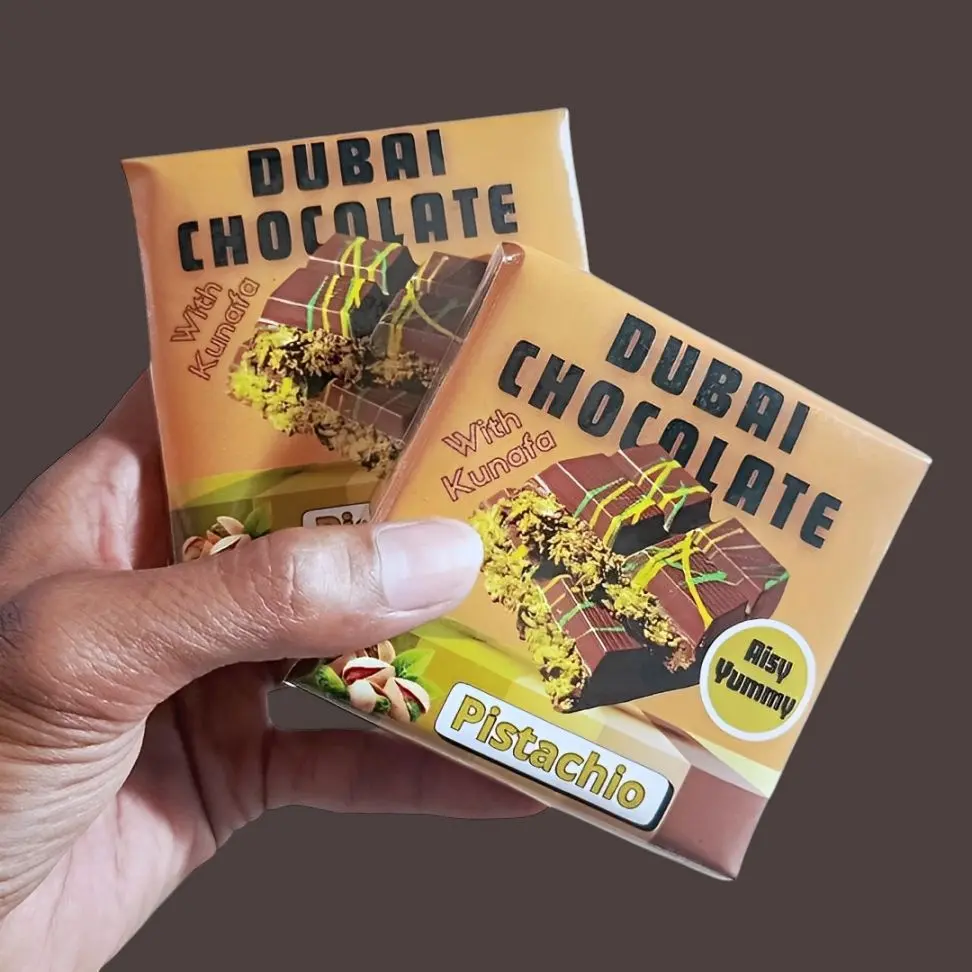 Cokelat Dubai Premium Original Pistachio Kunafa