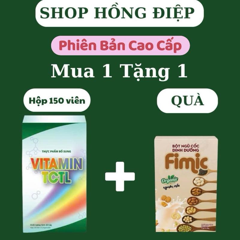 TẶNG QUÀ VIÊN UỐNG Vitamin TCTL PHIÊN BẢN CAO CẤP - 9 LOẠI Vitamin TRÁI CÂY THỰC PHẨM BỔ SUNG SỨC KHỎE - HỒNG ĐIỆP SHOP