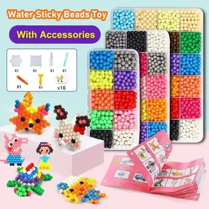 Diy Anak Magic Water Beads / Mainan Anak Diy beads Set / Mainan Edukasi Anak Diy Set