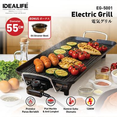 Gambar IDEALIFE - Electric Grill - Grill Panggang Listrik IL-116s dari IDEALIFE ONLINE STORE Kota Administrasi Jakarta Utara Tokopedia