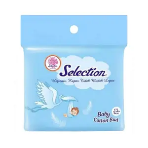 (KOTAK) SELECTION Cotton Bud 180pcs | Pembersih Telinga Dewasa | Katembet