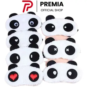 Penutup Mata Tidur Karakter Panda / Eye Cover Cute Panda / Sleeping Eye Panda Lucu COD Masker