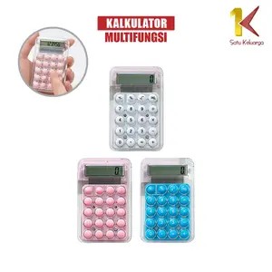 [COD] SK A129 Kalkulator Mini 3D Portabel Aritmatika Pocket Size Alat Hitung Aesthetic