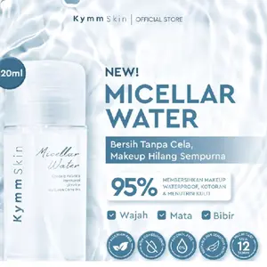 KYMM SKIN Micellar Water | Pembersih Wajah Tanpa Bilas | Centella, Pathenol, Licorice, Hyaluron