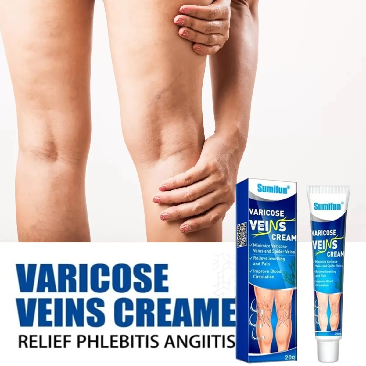 CREAM ATAU SALEP SUMIFUN VARICOSE VEINS CREAM Lotion cream UNTUK VARISES DI KAKI