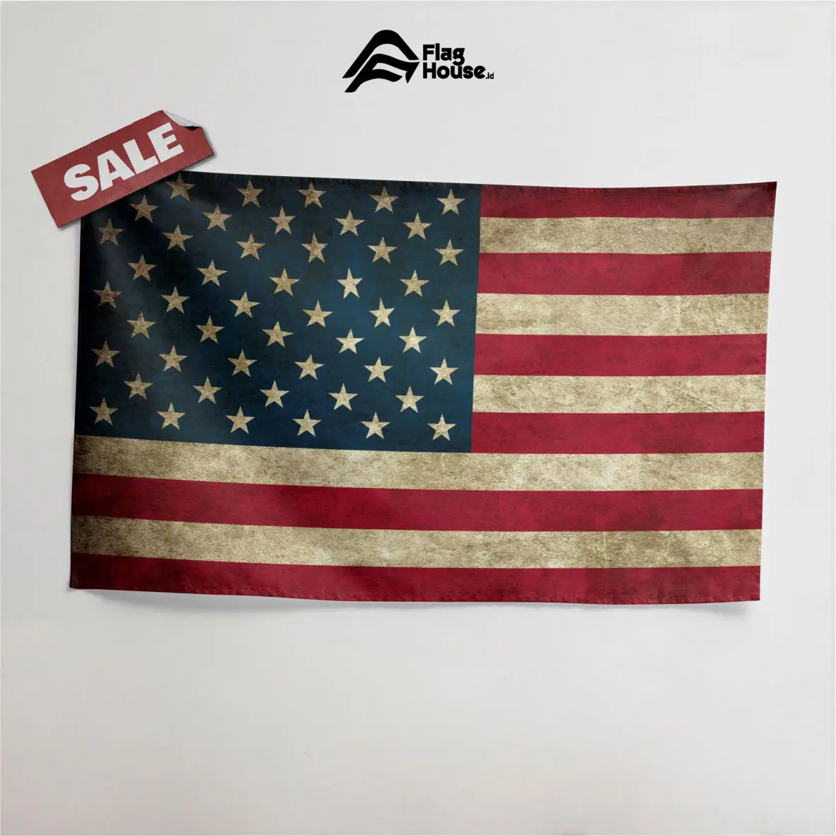 Flaghouse.id - Bendera/Tapestry USA America texture