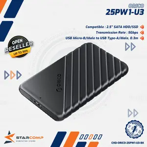 ORICO 2.5 inch USB3.0 Micro-B Hard Drive Enclosure - 25PW1-U3