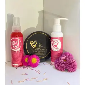 [ BELI 2 GRATIS 1 ] PRODUK NATASYA BEAUTY+ HB LOTION COLLAGEN, TONER BADAN, LULUR HITAM NB+